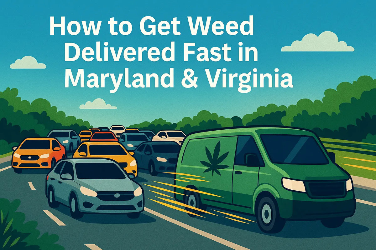 How to Get Weed Delivered Fast in Maryland & Virginia