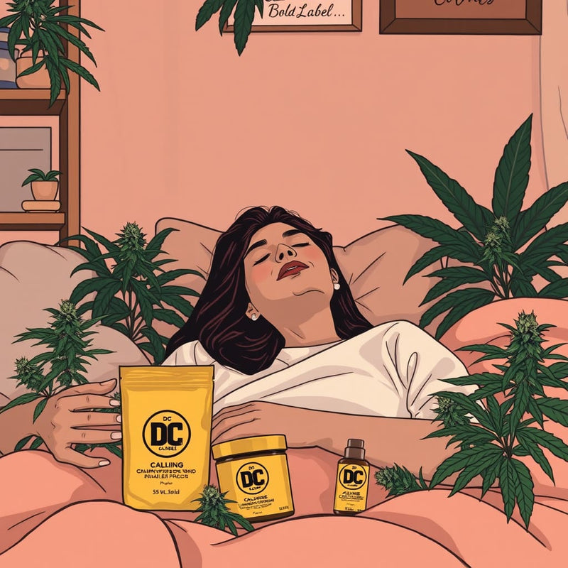 Best Indica Strains for Relaxation in DC Gold Label Dark London Review