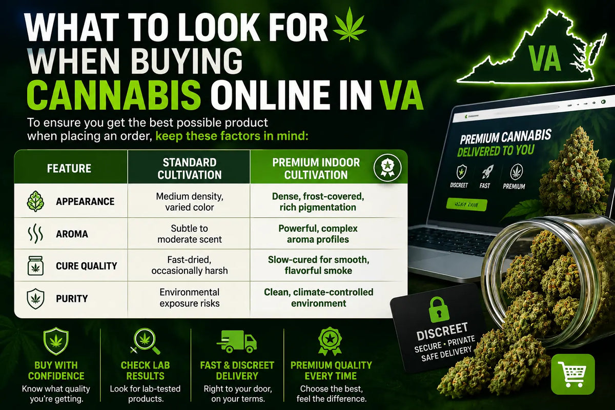 Reliable Weed Online Delivery in VA: Fast, Premium Flower