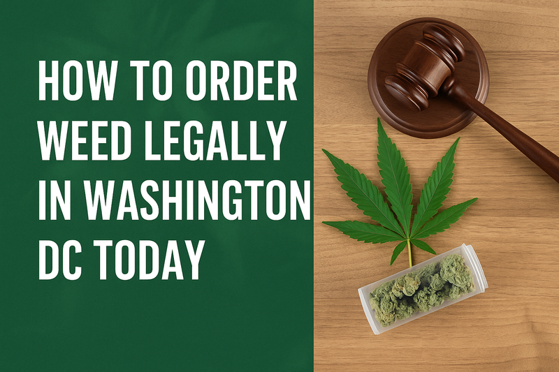 How to Order Weed Legally in Washington, DC Today
