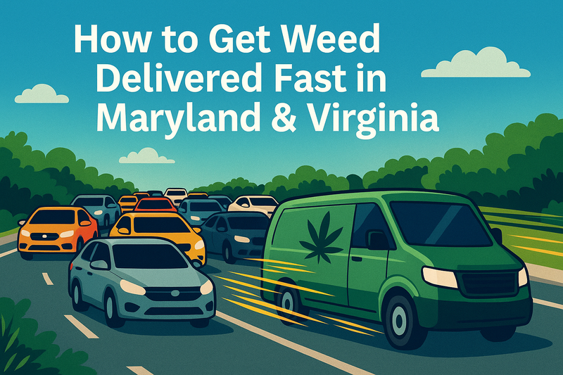 How to Get Weed Delivered Fast in Maryland & Virginia