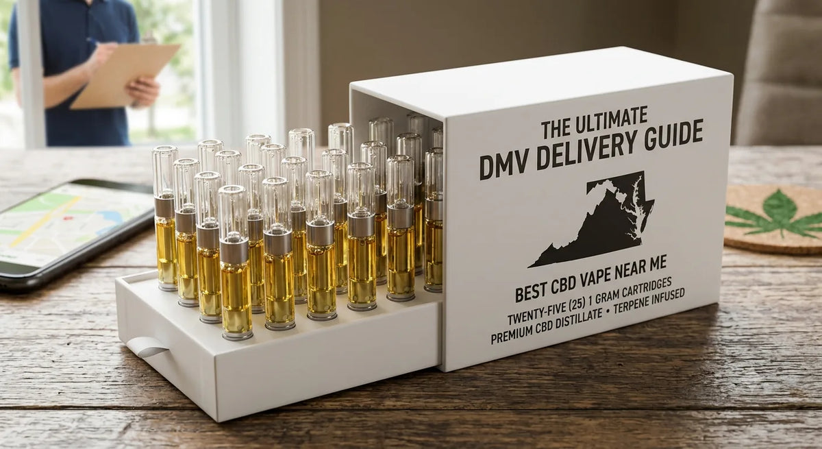 Sourcing the Best CBD Vape Near Me: The Ultimate DMV Delivery Guide