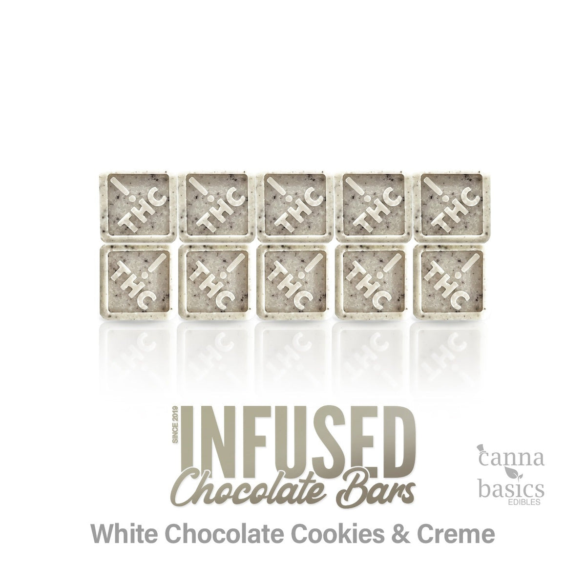 Cookies 'N' Creme 1000mg THC edibles - weed delivery Greenbriar Fair Oaks VA