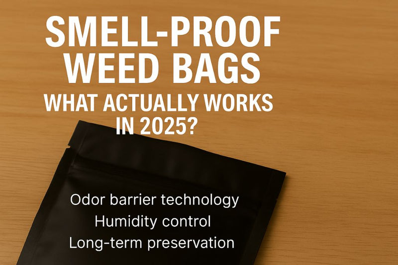 Smell proof weed bags with odor barrier technology, humidity control, and long-term preservation in 2025
