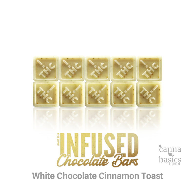 TEN (10) 1000MG 10 PC CINNAMON TOAST WHITE CHOCOLATE